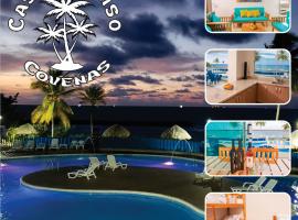 Magico Apartamento Frente al Mar 3 Habitaciones PAZ224，位于Coveñitas的酒店