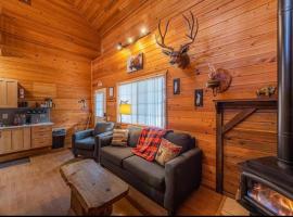 Cabin #1 Buffalo Herd -Pet Friendly - Sleeps 6 - Playground & Game Room，位于佩森的木屋