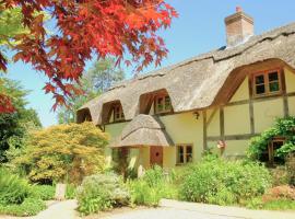 The Cottage, Beautiful New Forest 5 Bedroom Thatched Cottage，位于Breamore的宠物友好酒店