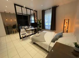 BienveniDUS - self service apartment - Apartment zur Selbstversorgung - Das Messezimmer - Düsseldorf，位于杜塞尔多夫的住宿加早餐旅馆