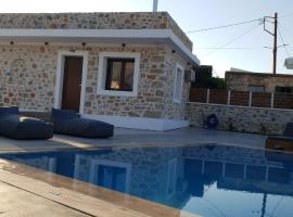 Double Bee Villa with private pool，位于Agios Konstantinos的度假短租房