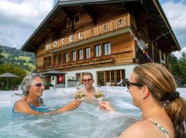 博蒂赫莱斯酒店，位于格施塔德萨恩瓦尔德霍恩伯格滑雪缆车附近的酒店