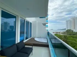 Reserva Del Mar - 2 bedroom apt with private hot tub and beach view