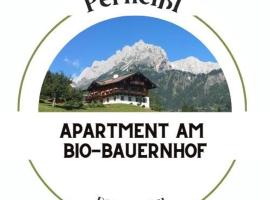 Bio Bauernhof Perneißl Apartment，位于比绍夫斯霍芬的公寓