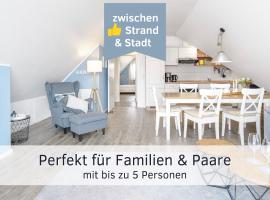 Lotsenbude Fehmarn, perfekt für Familien & Paare, Nähe Hafen Burgstaaken，位于伯格奥夫费马恩的自助式住宿