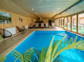 Apartman DAVID sa unutarnjim bazenom，位于Brod Moravice的带泳池的酒店