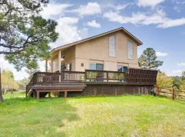 Deck and Fire Pit Pagosa Springs Home!