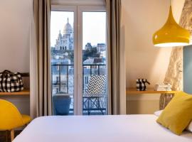 蒙马特丽晶嘻哈旅舍，位于巴黎的酒店