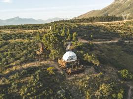 Moonrise Dome - La Bruyere farm，位于塔尔巴赫的豪华帐篷