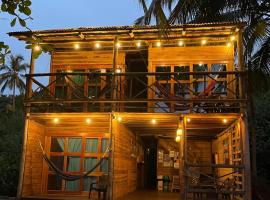HOSTAL Estrellas del tayrona playa，位于圣玛尔塔的住宿加早餐旅馆