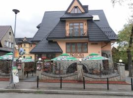 Brzoza w centrum Zakopanego，位于扎科帕内的度假村