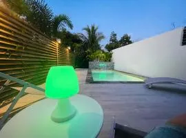 Villa Exotic Life récente avec piscine, 2 chambres, 2 SDB