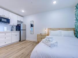 Caribbean Sea Studio Apartment，位于加尔维斯敦的酒店