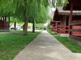 La Tavi casute tip camping，位于穆里吉奥尔的带泳池的酒店