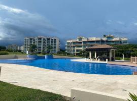 Lujoso y Familiar Apartamento de Playa y Golf en San Carlos Panamá，位于圣卡洛斯的酒店