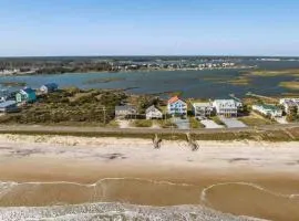 Beautiful beach and bayfront house