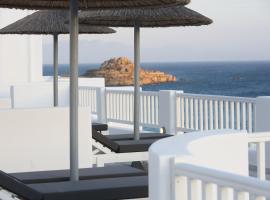 The George Hotel Mykonos，位于普拉迪斯亚罗斯的酒店