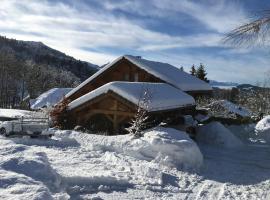 Le chalet de Doucy Bardet，位于Habère-Poche勒达兰德特滑雪缆车附近的酒店