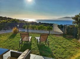 Les Rivages de Stagnola Appartement T3 vue mer et montagne plage 200m climatisé，位于皮耶特罗塞拉的酒店
