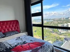NICE putrajaya lake view, High Floor Cozy HYVE studio