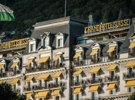 Grand Hotel Suisse Majestic, Autograph Collection，位于蒙特勒Montreux Music & Convention Centre 2m2c附近的酒店