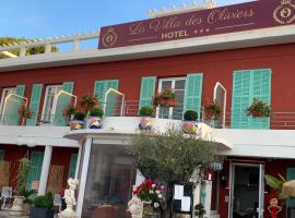 Hôtel La Villa des Oliviers，位于滨海卡涅的浪漫度假酒店