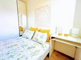 Private room in renovated apartment - Tram 1 min walk