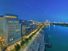 Grand Hotel River Park, a Luxury Collection Hotel, Bratislava，位于布拉迪斯拉发Chatam Sofer Memorial附近的酒店