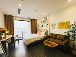 Apartment 1BR-FL27th-R103 Building-Vinhome Ocean Park，位于河内的酒店