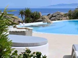Paraga Scorpios area Villa2 by CalypsoSunsetVillas，位于天堂海滩的海滩短租房