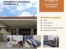 HOMESTAY ALFARUQI GAMBANG 6，位于甘孟的度假屋