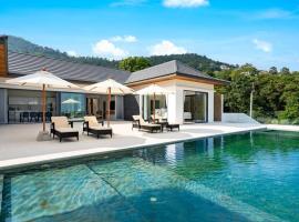 Beautiful 4 Bedroom Luxury Villa with Sea Views- KBR2，位于苏梅岛的豪华酒店