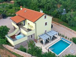 Holiday house Toš-Vila with heated pool，位于瓦比尼科的酒店