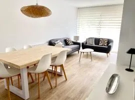 Apartamento con 3 habitaciones, terraza y jardin comunitario con piscina en Sant Antoni de Calonge