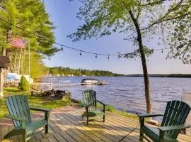 Rustic Poland Vacation Rental with Waterfront Deck!