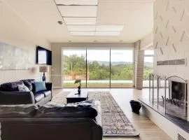 Mountain View + Fire Pit: Modern Copperhill Home
