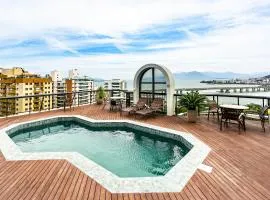 WI-FI 500MB | Piscina | Sacada com Vista Mar #CA46