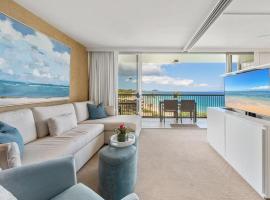 Oceanfront Mana Kai 2 bedroom condo，位于维雷亚的酒店