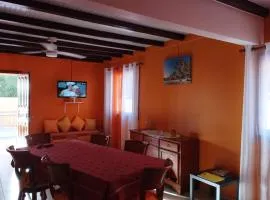 Appartement confortable à Bouillante 52 m² avec vue mer