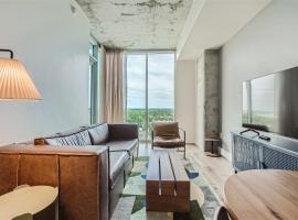Spacious 1 BR condo - Amazing views - Pool - Kitchen，位于奥斯汀的酒店