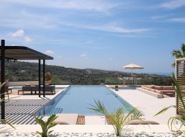 Villa En Paraiso a Majestic SeaView Retreat By ThinkVilla，位于Giannoudi的酒店