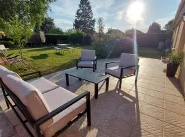 Maison avec jardin pour 7 pers à Vibraye - Perche 2h de Paris - 45 min circuit 24h du Mans
