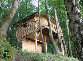 Treehouse Velké Losiny，位于大洛西尼的山林小屋