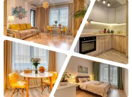 Relaxation Station - Modern, Warm&Cosy Apt - Smart Thermostat - Private Parking - IOR Park - Long Term Price Cuts，位于布加勒斯特泰坦公园附近的酒店