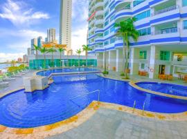 Apartamentos Palmetto - Frente al Mar，位于卡塔赫纳的公寓式酒店