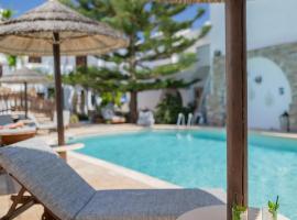 Anemomilos Beach hotel，位于圣安娜纳克索斯的精品酒店