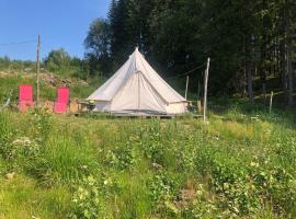 Glampingtält，位于图什比的豪华帐篷营地