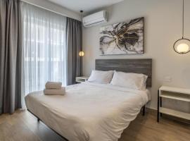 Studio 33 with twin beds & kitchenette at the new Olo living，位于帕切维拉的酒店
