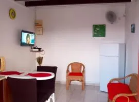 Appartement d'une chambre avec balcon et wifi a Le Vauclin a 3 km de la plage