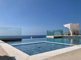 Zax sea view villas，位于依拉佩特拉的家庭/亲子酒店